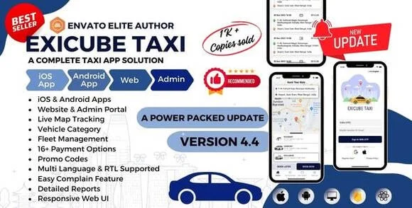 Resource 'Exicube Taxi App – Source Code with Admin Panel'