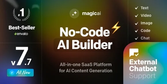 Resource 'MagicAI – OpenAI Content, Text, Image, Video, Chat, Voice, and Code Generator as SaaS Script'