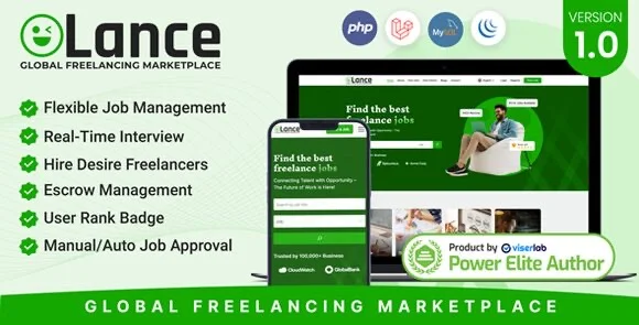 Resource 'Olance – Global Freelancing Marketplace PHP Script'