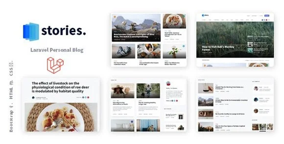 Resource 'Stories – Laravel Creative Multilingual Blog PHP Script'