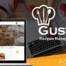 Gusto – Recipes Management System PHP Script
