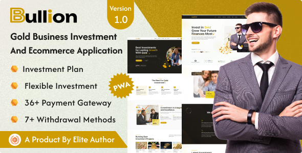 Resource 'Bullion - Gold HYIP Investment And Ecommerce Application'